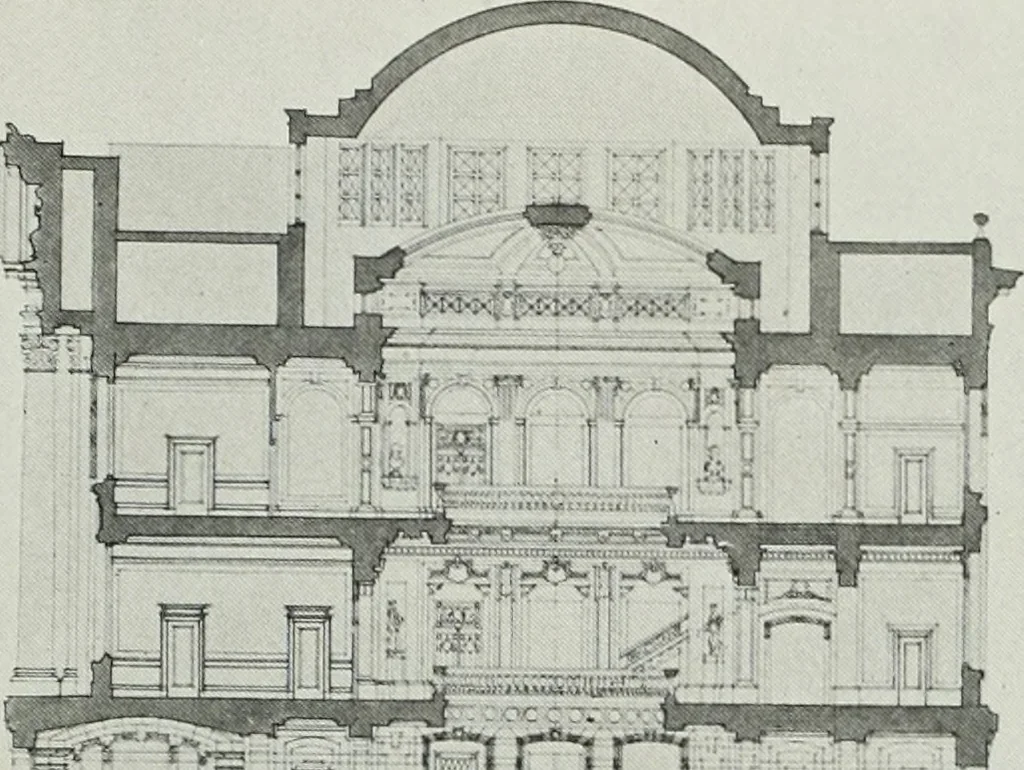 An illustration from The Architect & engineer of California and the Pacific Coast, 1905, leaf 248