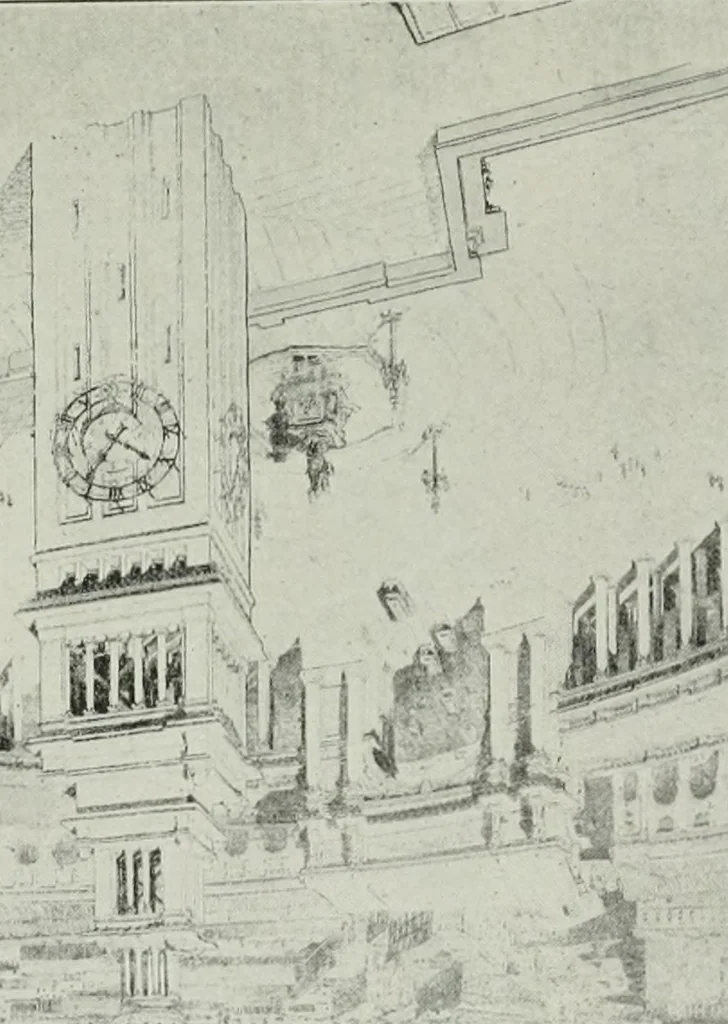 An illustration from The Architect & engineer of California and the Pacific Coast, 1905, leaf 265