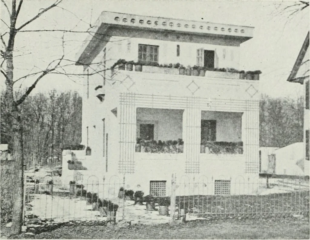 An illustration from The Architect & engineer of California and the Pacific Coast, 1905, leaf 270