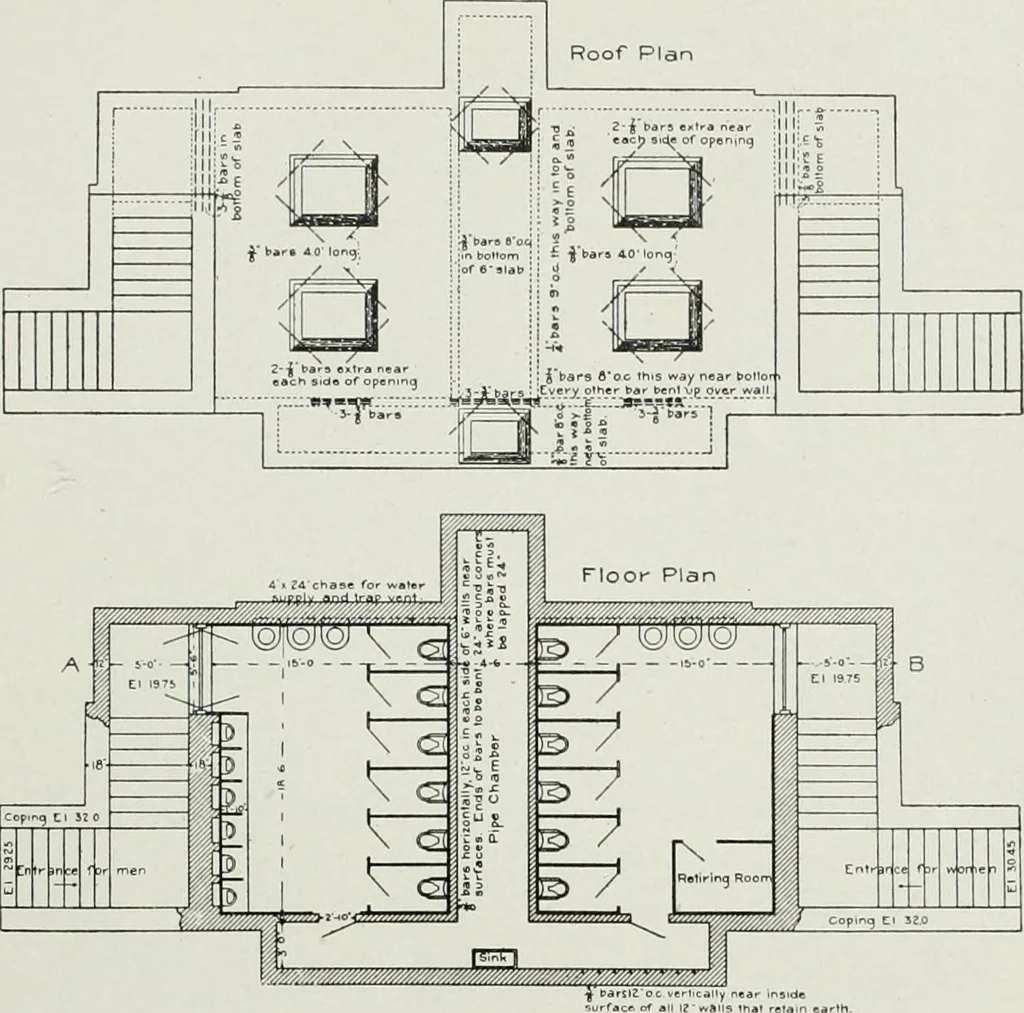 An illustration from The Architect & engineer of California and the Pacific Coast, 1905, leaf 272