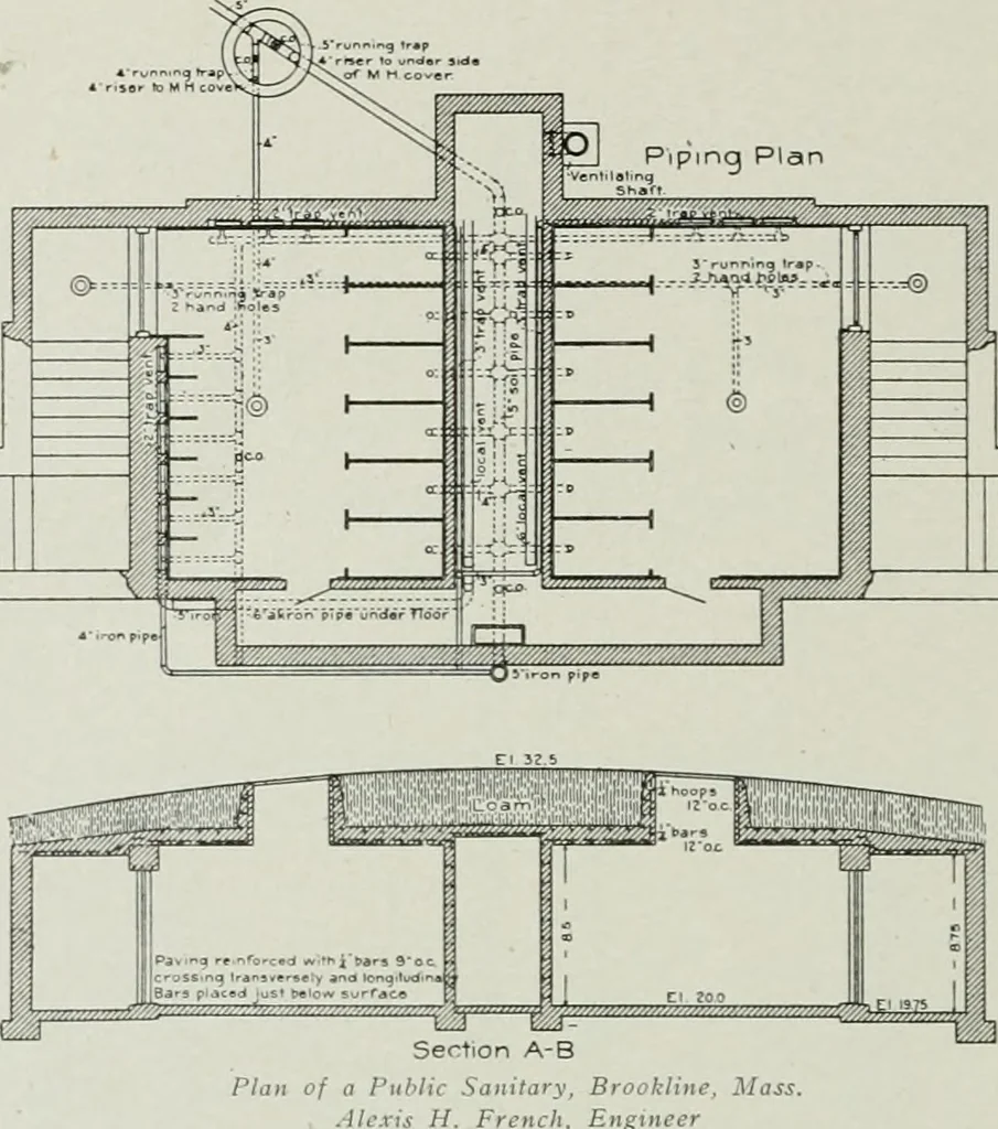 An illustration from The Architect & engineer of California and the Pacific Coast, 1905, leaf 273