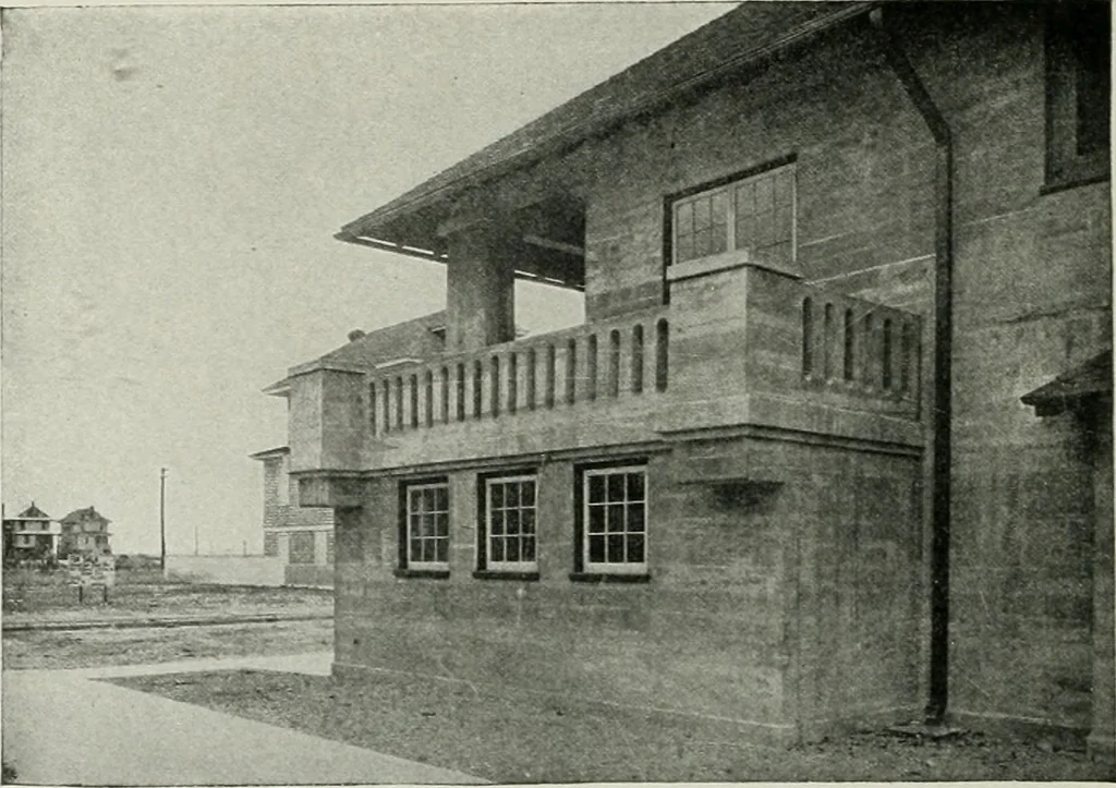 An illustration from The Architect & engineer of California and the Pacific Coast, 1905, leaf 29