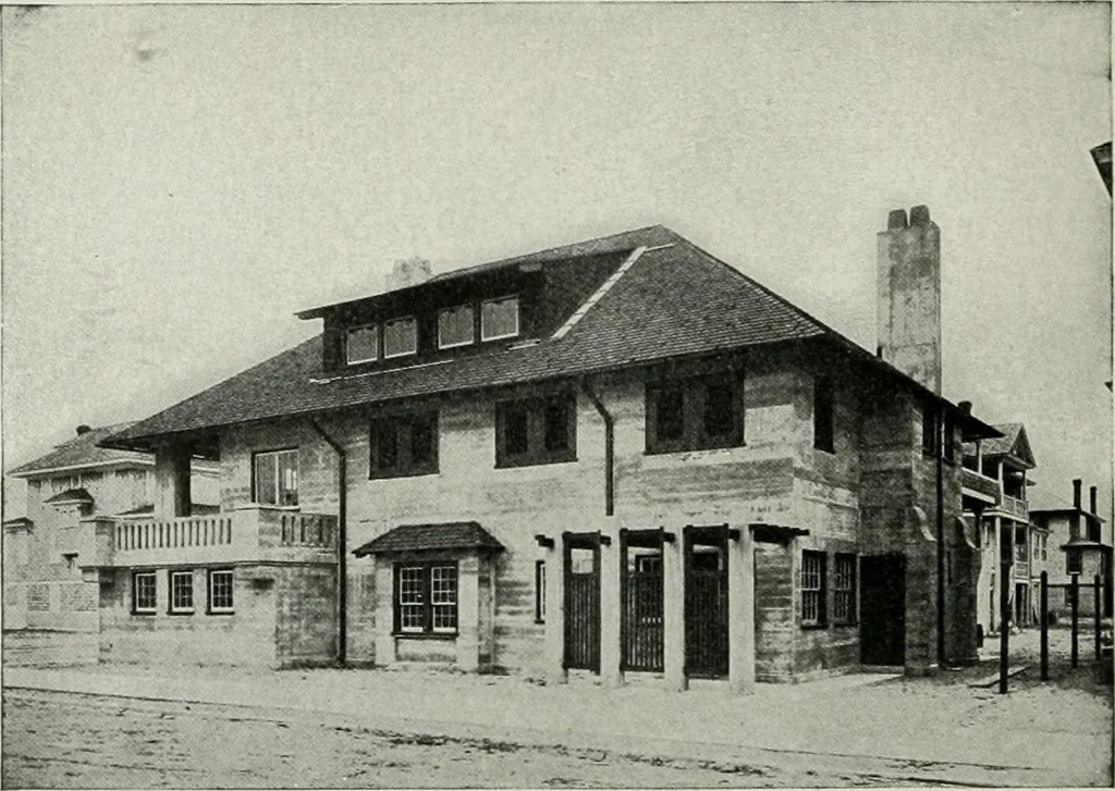 An illustration from The Architect & engineer of California and the Pacific Coast, 1905, leaf 31