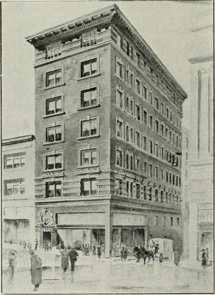 An illustration from The Architect & engineer of California and the Pacific Coast, 1905, leaf 313