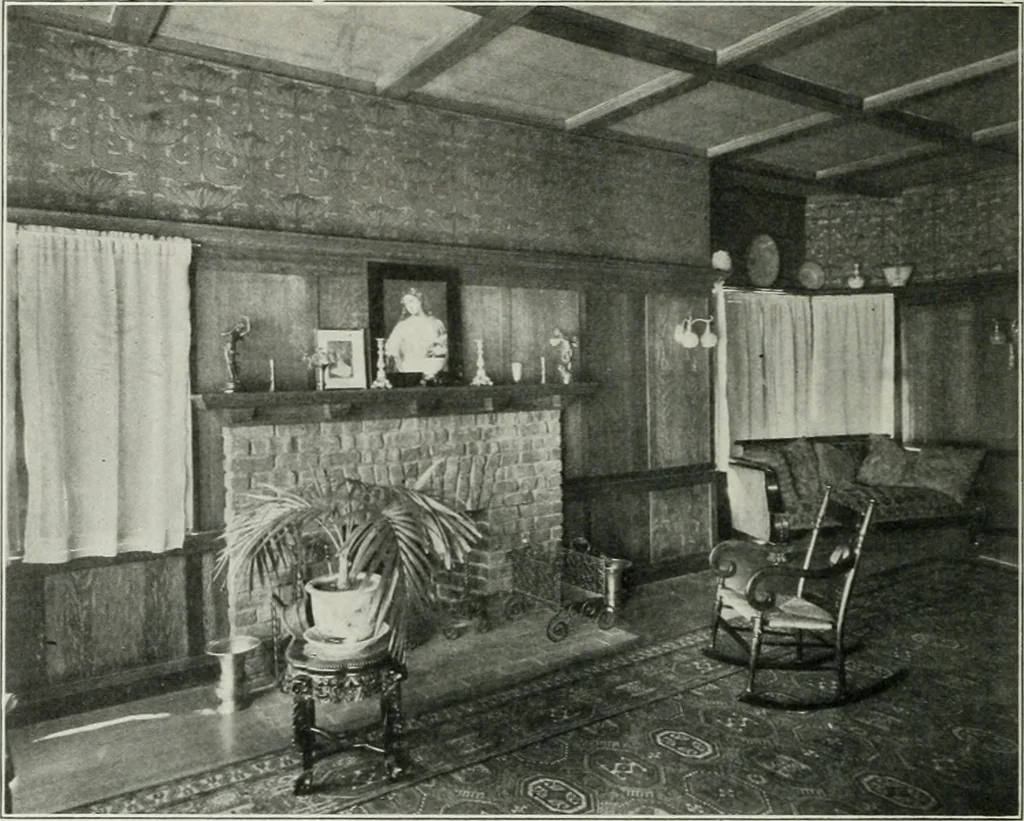 An illustration from The Architect & engineer of California and the Pacific Coast, 1905, leaf 47