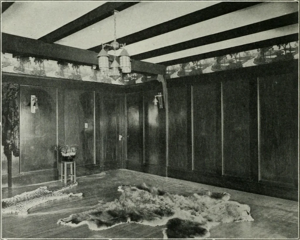 An illustration from The Architect & engineer of California and the Pacific Coast, 1905, leaf 47