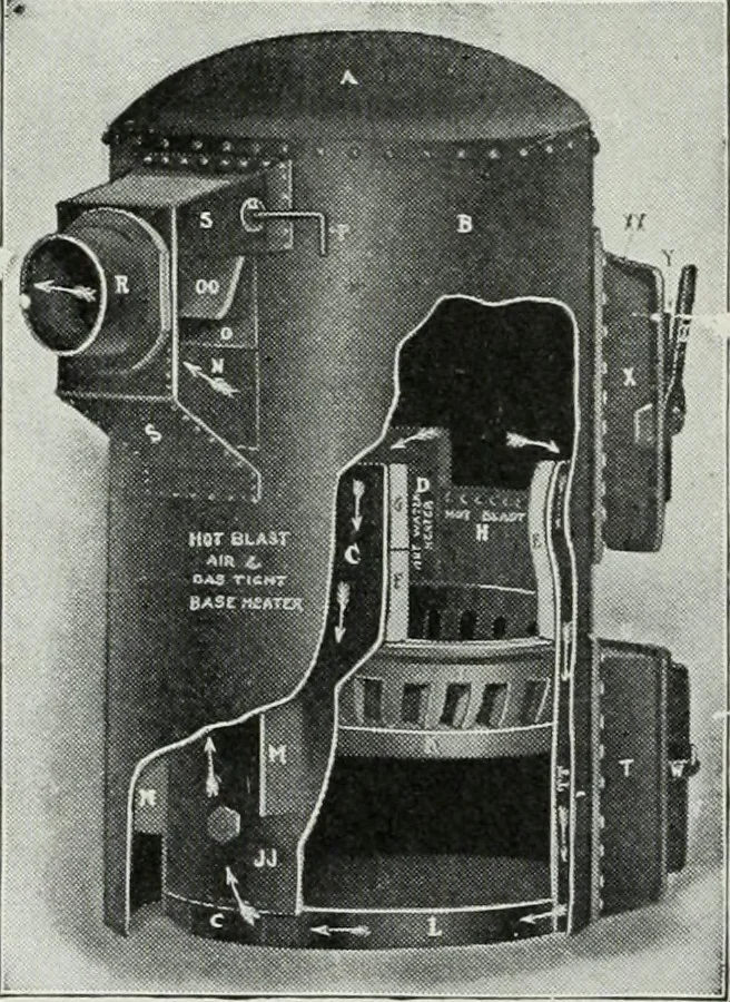 An illustration from The Architect & engineer of California and the Pacific Coast, 1905, leaf 83
