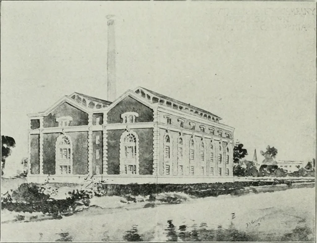 An illustration from The Architect & engineer of California and the Pacific Coast, 1905, leaf 85