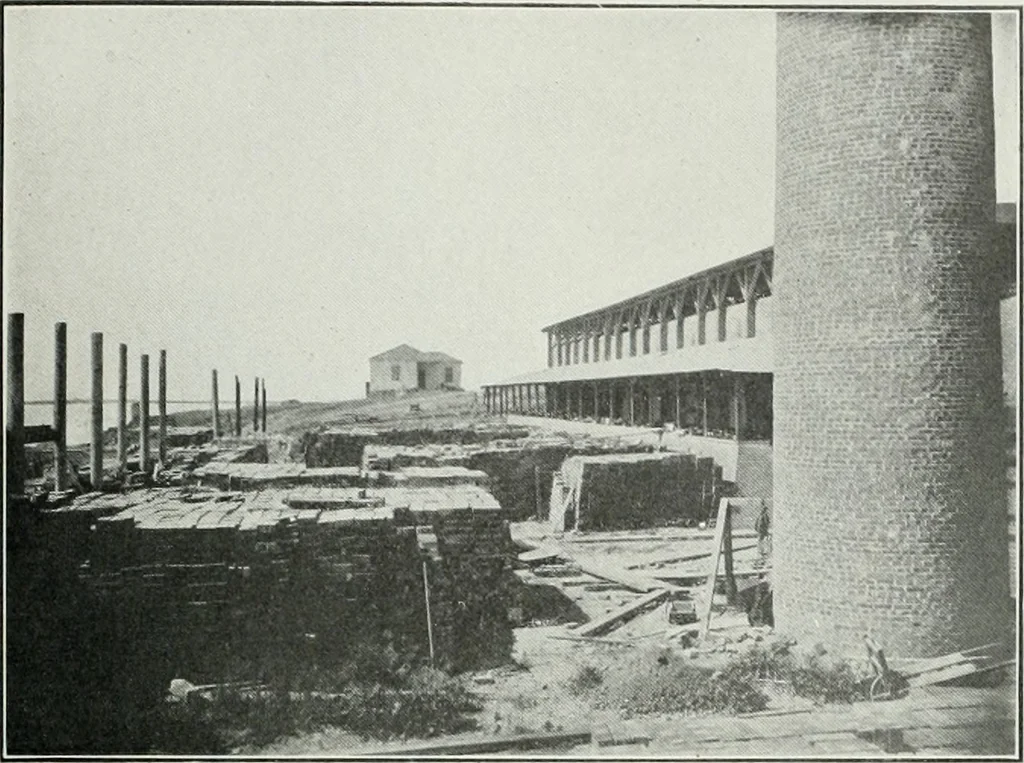 An illustration from The Architect & engineer of California and the Pacific Coast, 1905, leaf 96