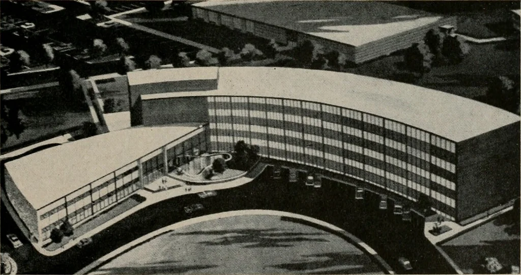 An illustration from Architect and engineer, 1905, leaf 132