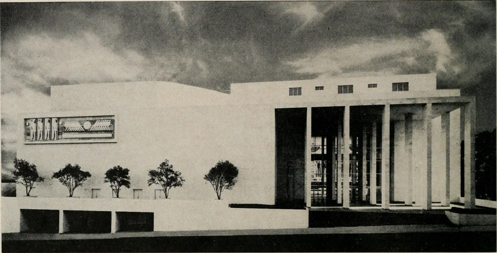 An illustration from Architect and engineer, 1905, leaf 165