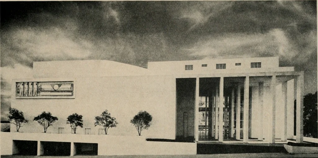 An illustration from Architect and engineer, 1905, leaf 168