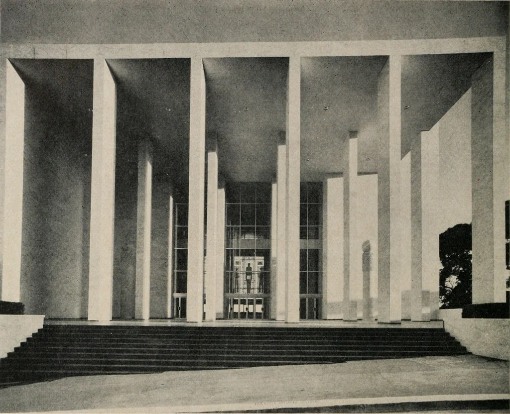 An illustration from Architect and engineer, 1905, leaf 175