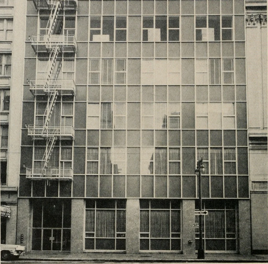 An illustration from Architect and engineer, 1905, leaf 183