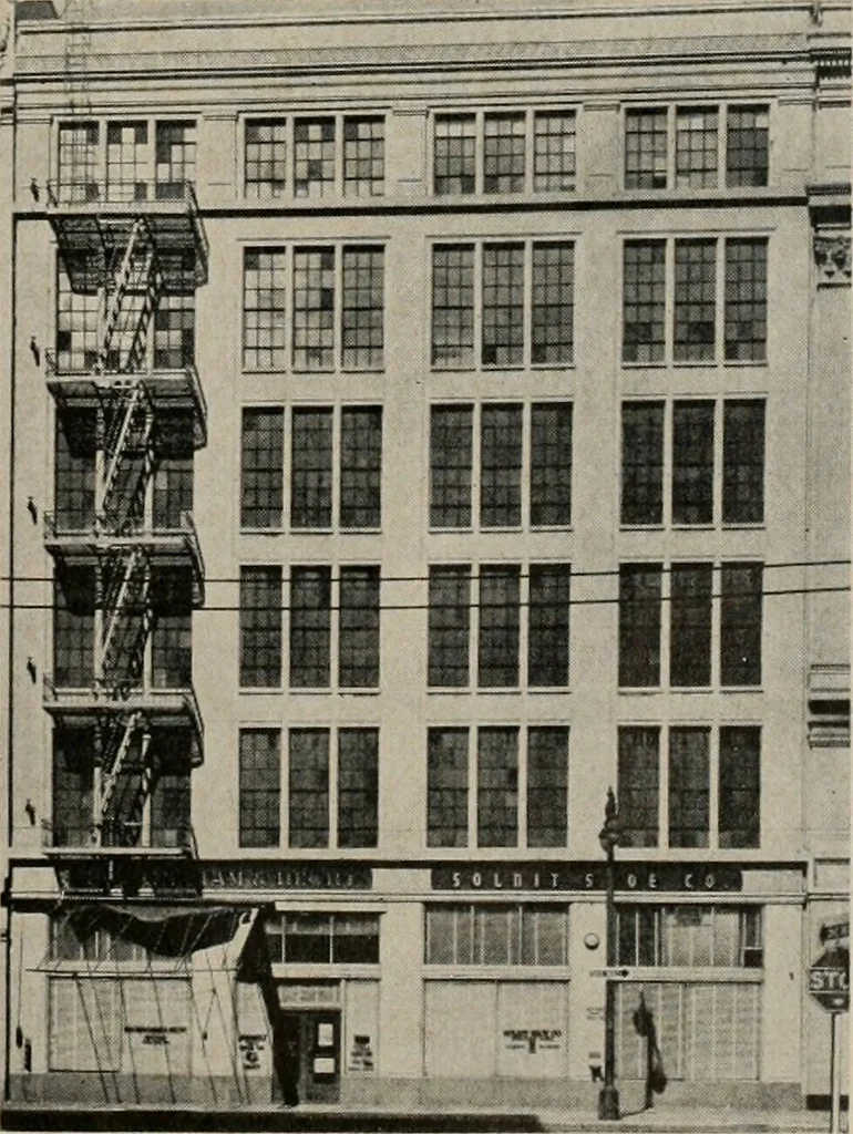 An illustration from Architect and engineer, 1905, leaf 184