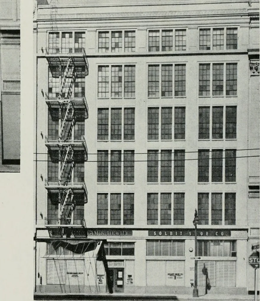 An illustration from Architect and engineer, 1905, leaf 212