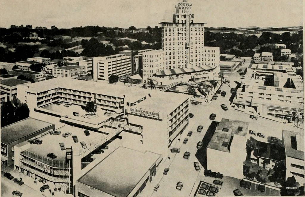 An illustration from Architect and engineer, 1905, leaf 218