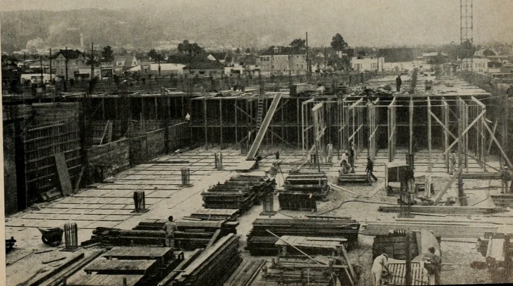 An illustration from Architect and engineer, 1905, leaf 22