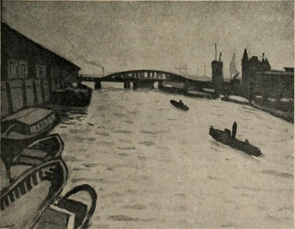 An illustration from Architect and engineer, 1905, leaf 220
