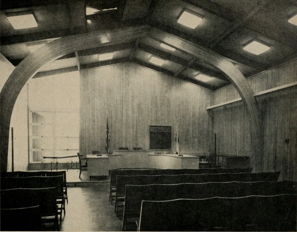An illustration from Architect and engineer, 1905, leaf 224