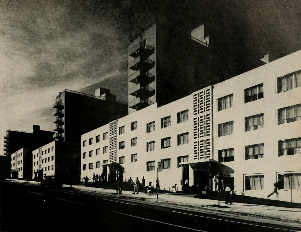 An illustration from Architect and engineer, 1905, leaf 330