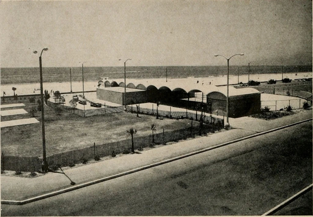 An illustration from Architect and engineer, 1905, leaf 483