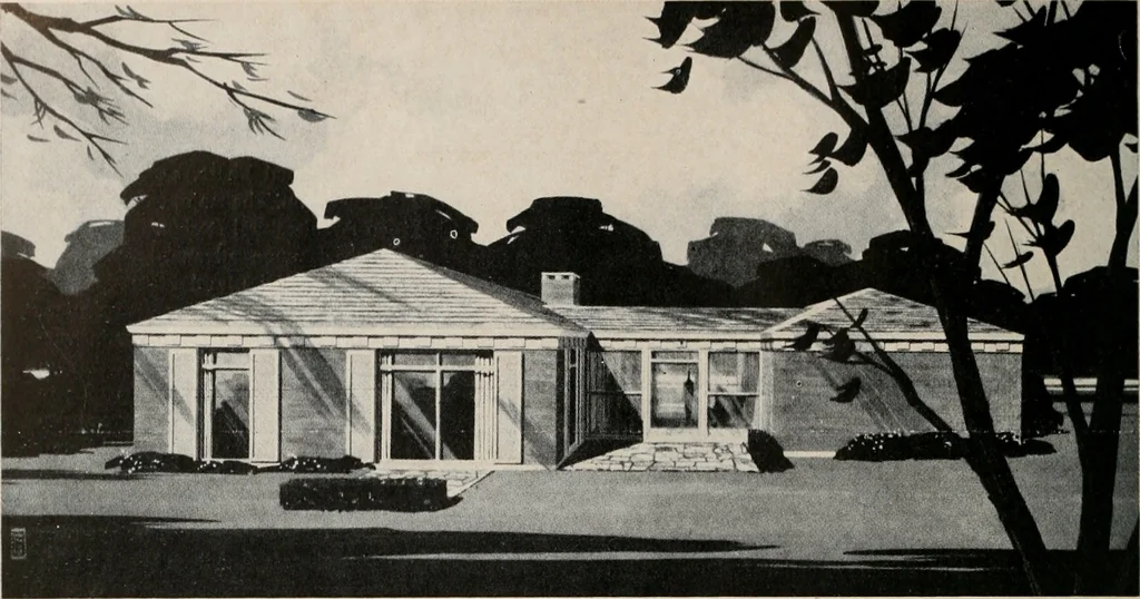 An illustration from Architect and engineer, 1905, leaf 485