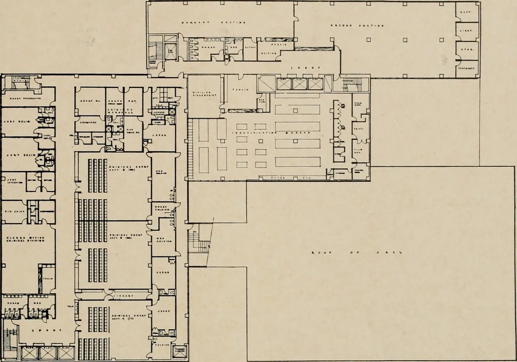 An illustration from Architect and engineer, 1905, leaf 502