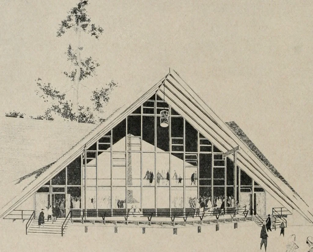 An illustration from Architect and engineer, 1905, leaf 551