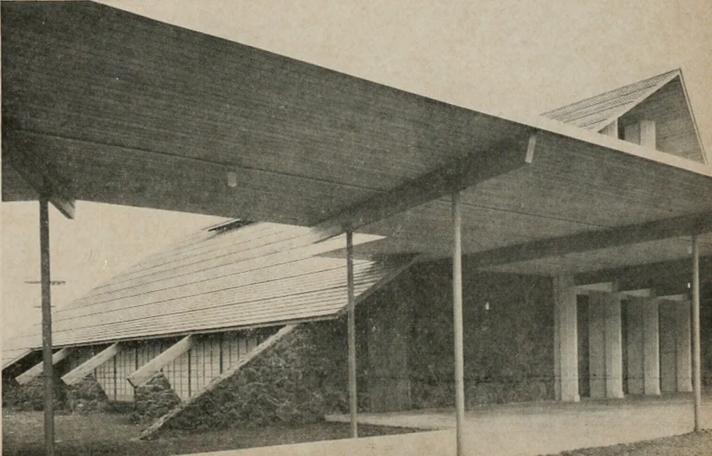 An illustration from Architect and engineer, 1905, leaf 594