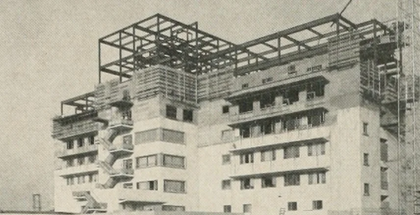 An illustration from Architect and engineer, 1905, leaf 118