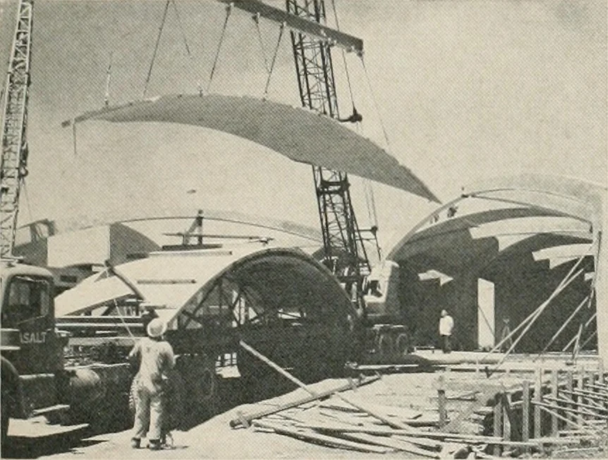 An illustration from Architect and engineer, 1905, leaf 130