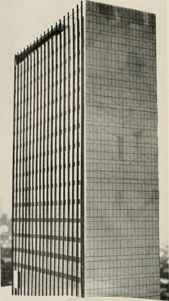 An illustration from Architect and engineer, 1905, leaf 173