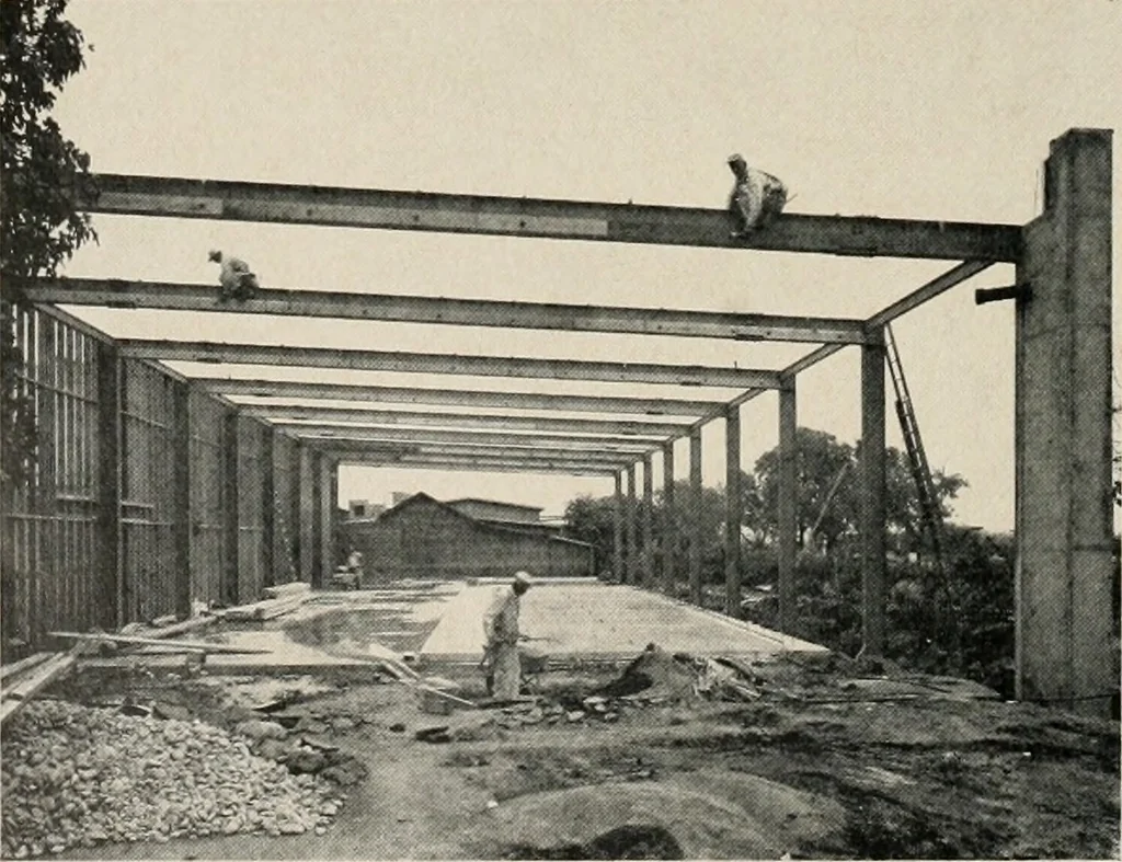 An illustration from Architect and engineer, 1905, leaf 213