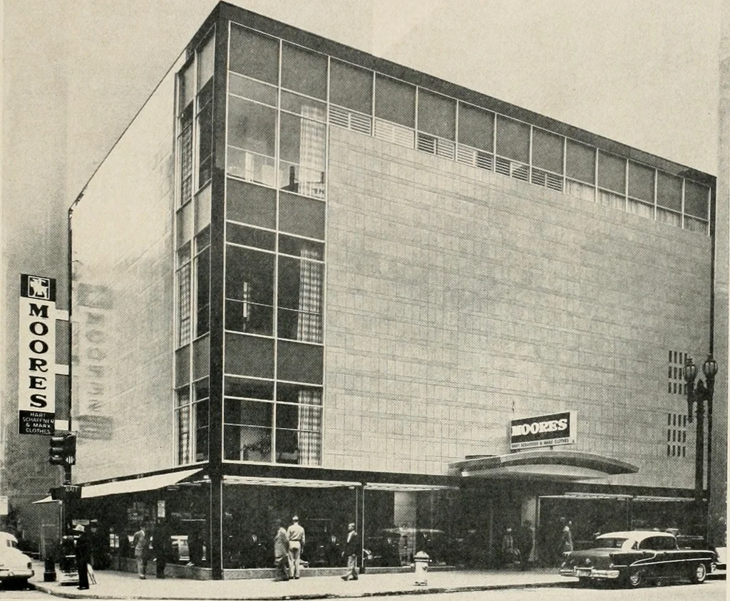 An illustration from Architect and engineer, 1905, leaf 218