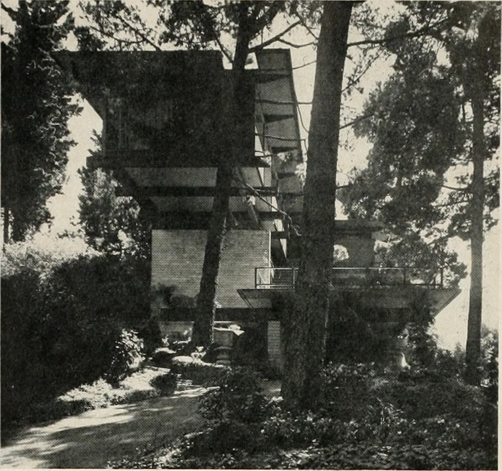 An illustration from Architect and engineer, 1905, leaf 22
