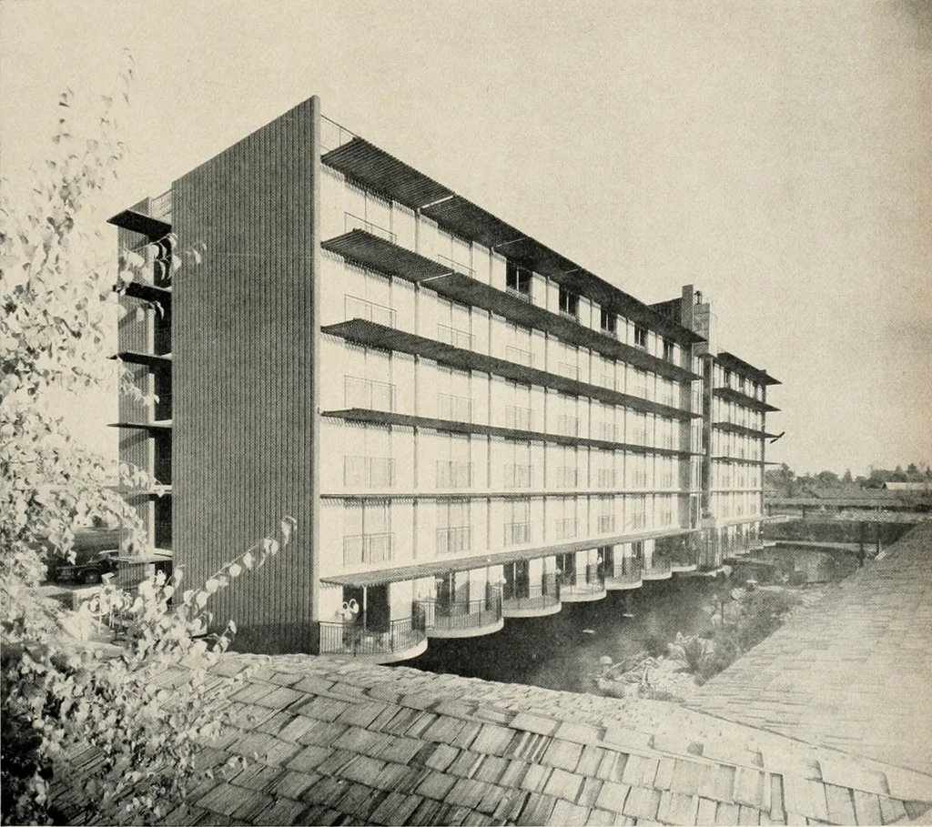 An illustration from Architect and engineer, 1905, leaf 222