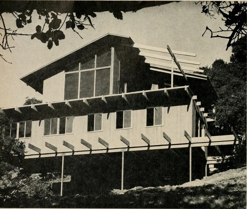 An illustration from Architect and engineer, 1905, leaf 65