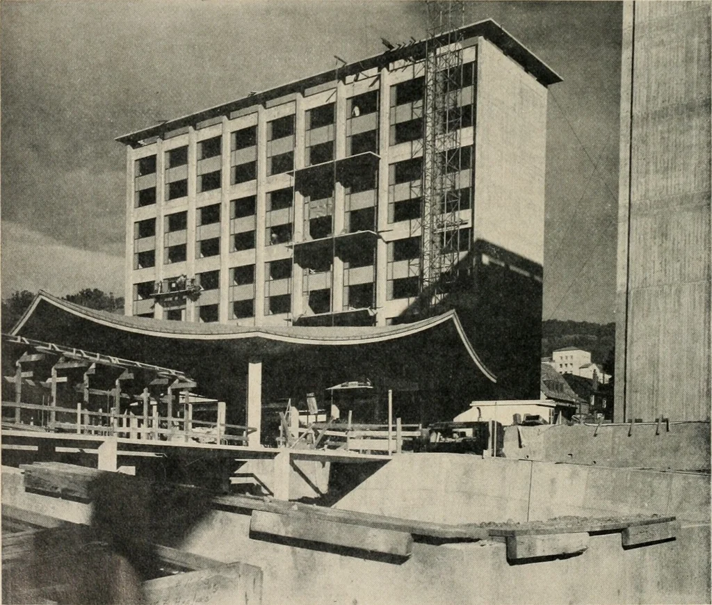 An illustration from Architect and engineer, 1905, leaf 69