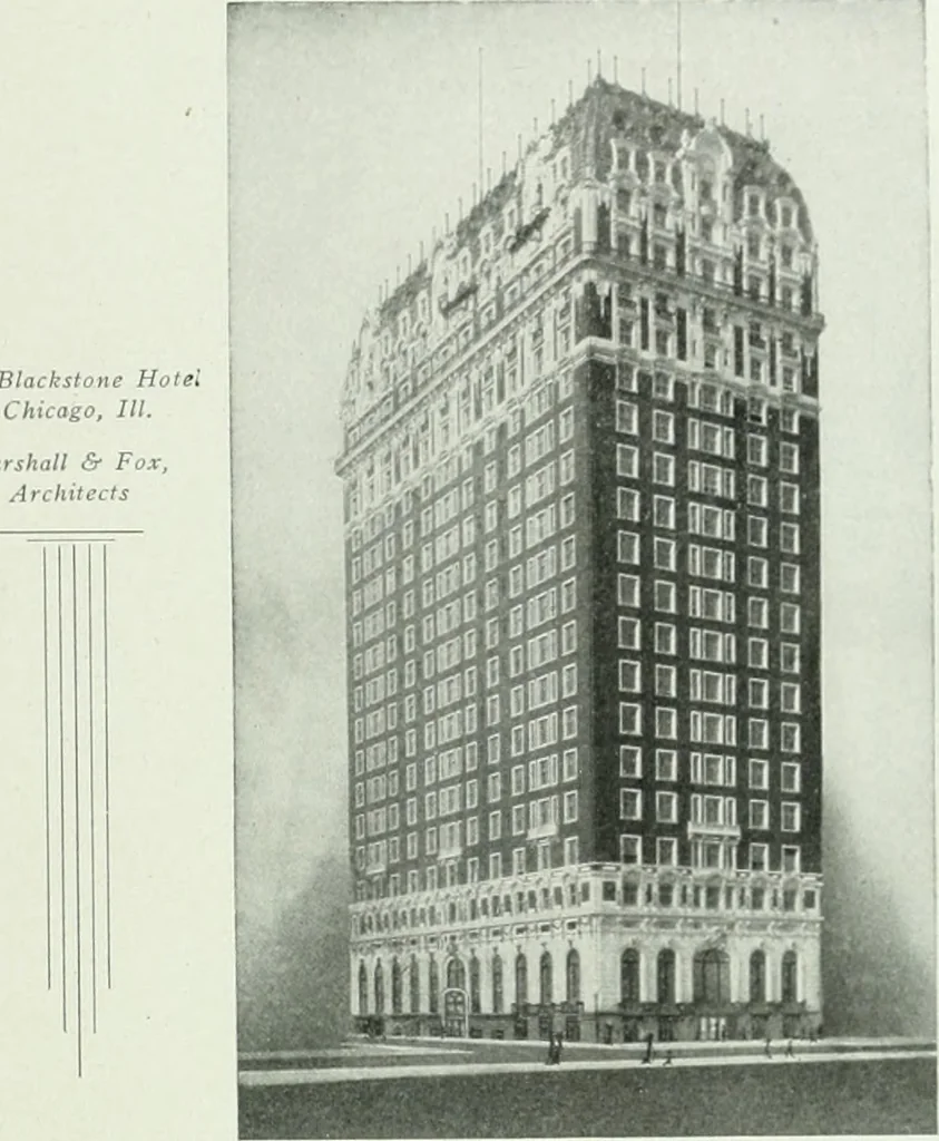 An illustration from The Architect & engineer of California and the Pacific Coast, 1905, leaf 100