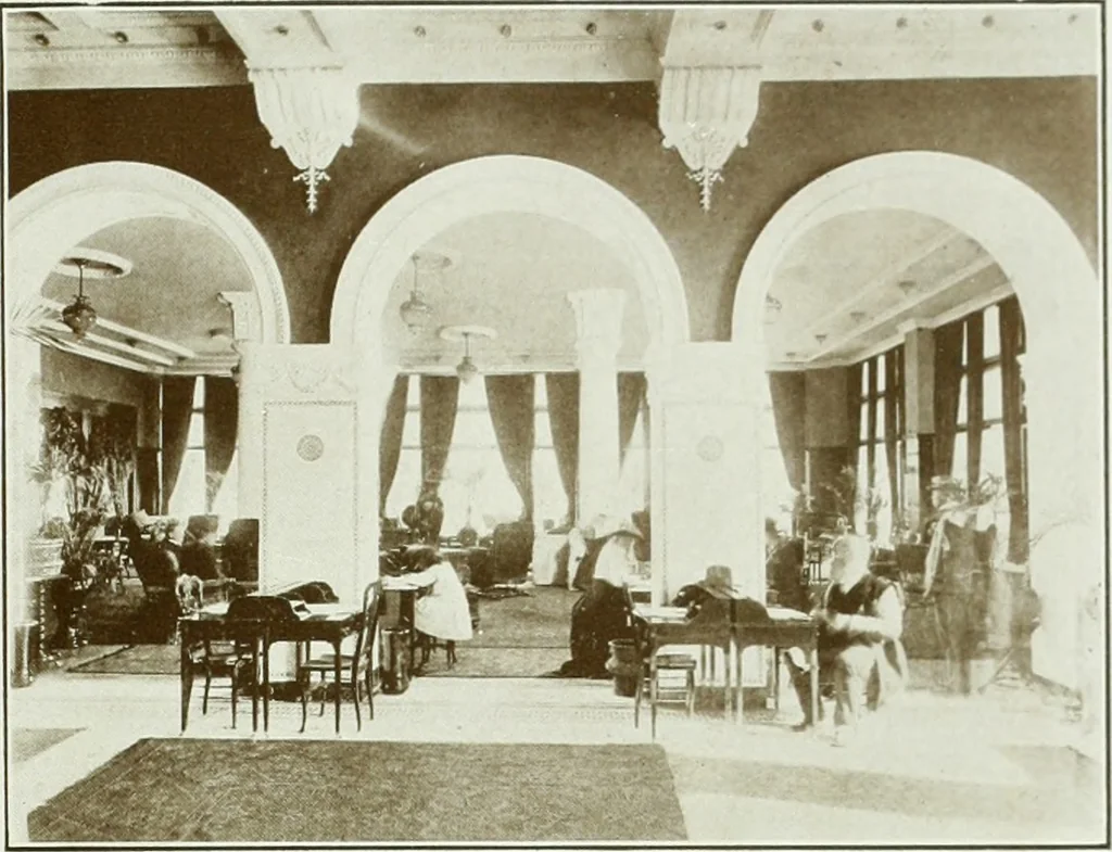An illustration from The Architect & engineer of California and the Pacific Coast, 1905, leaf 112