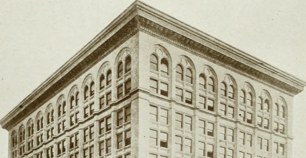 An illustration from The Architect & engineer of California and the Pacific Coast, 1905, leaf 113