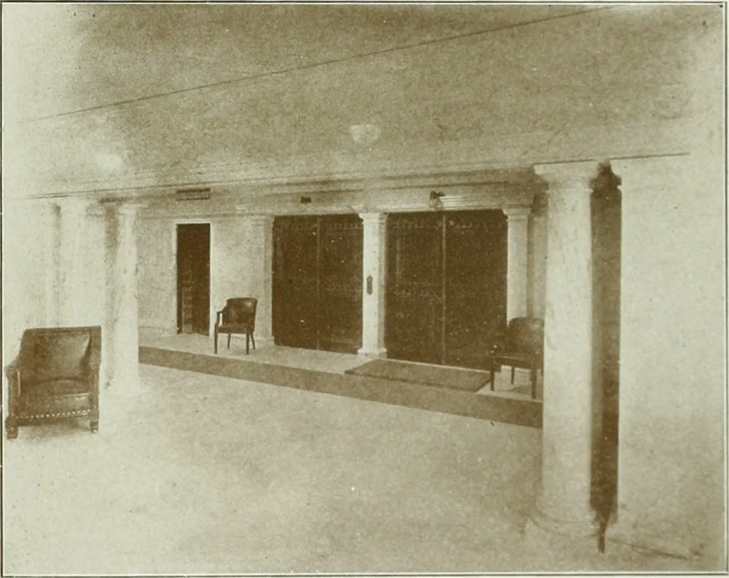 An illustration from The Architect & engineer of California and the Pacific Coast, 1905, leaf 114