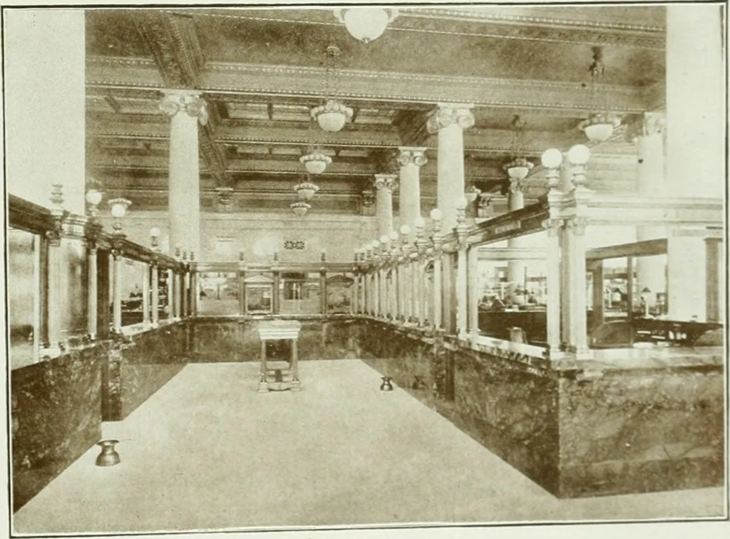 An illustration from The Architect & engineer of California and the Pacific Coast, 1905, leaf 116