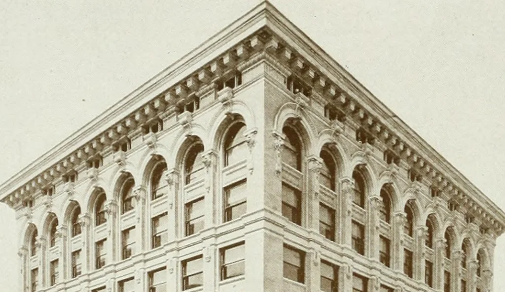 An illustration from The Architect & engineer of California and the Pacific Coast, 1905, leaf 119