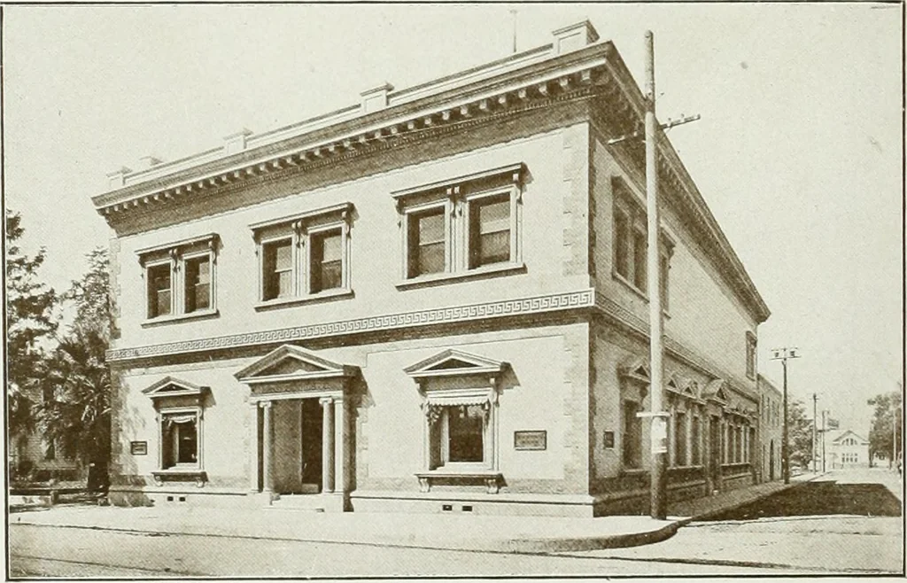 An illustration from The Architect & engineer of California and the Pacific Coast, 1905, leaf 127