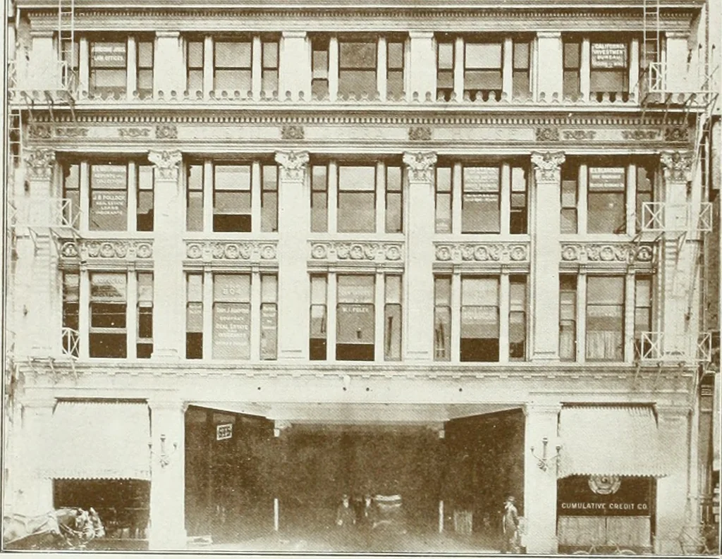 An illustration from The Architect & engineer of California and the Pacific Coast, 1905, leaf 133