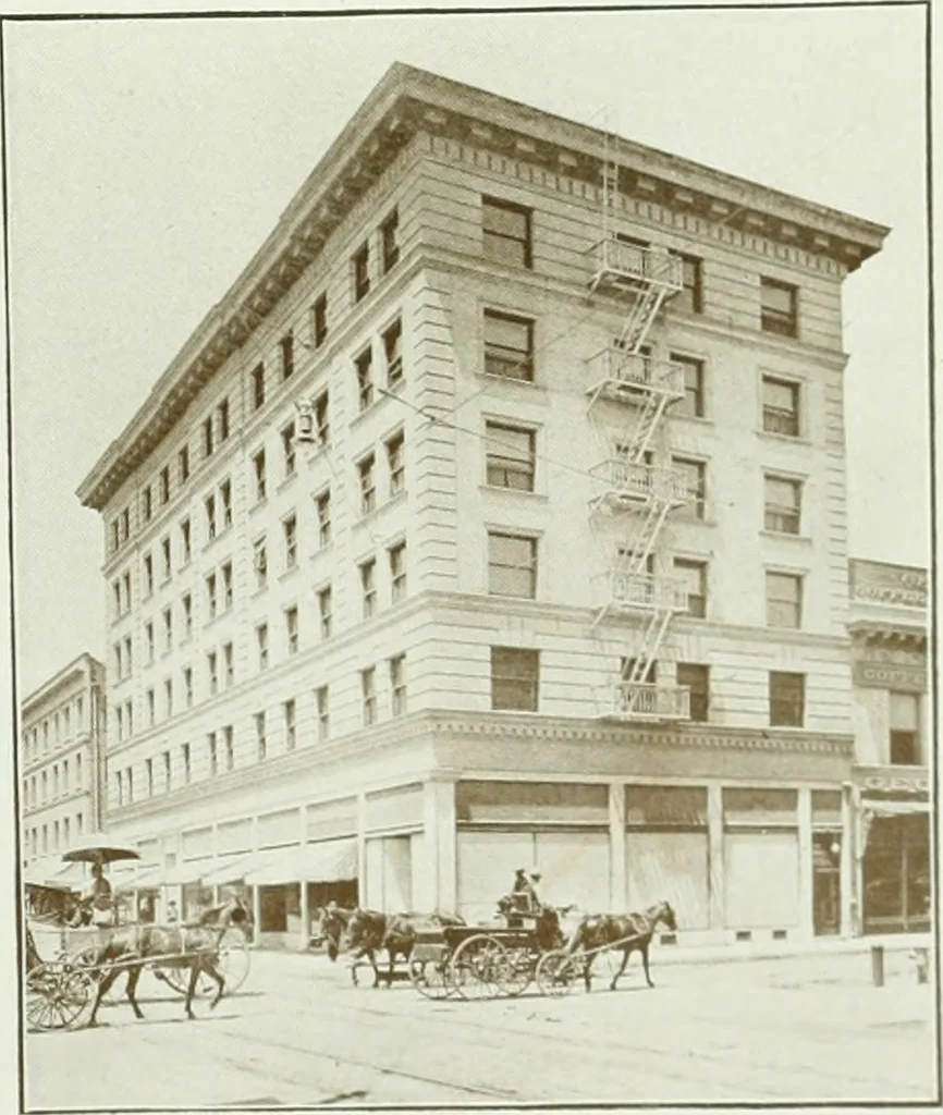An illustration from The Architect & engineer of California and the Pacific Coast, 1905, leaf 138