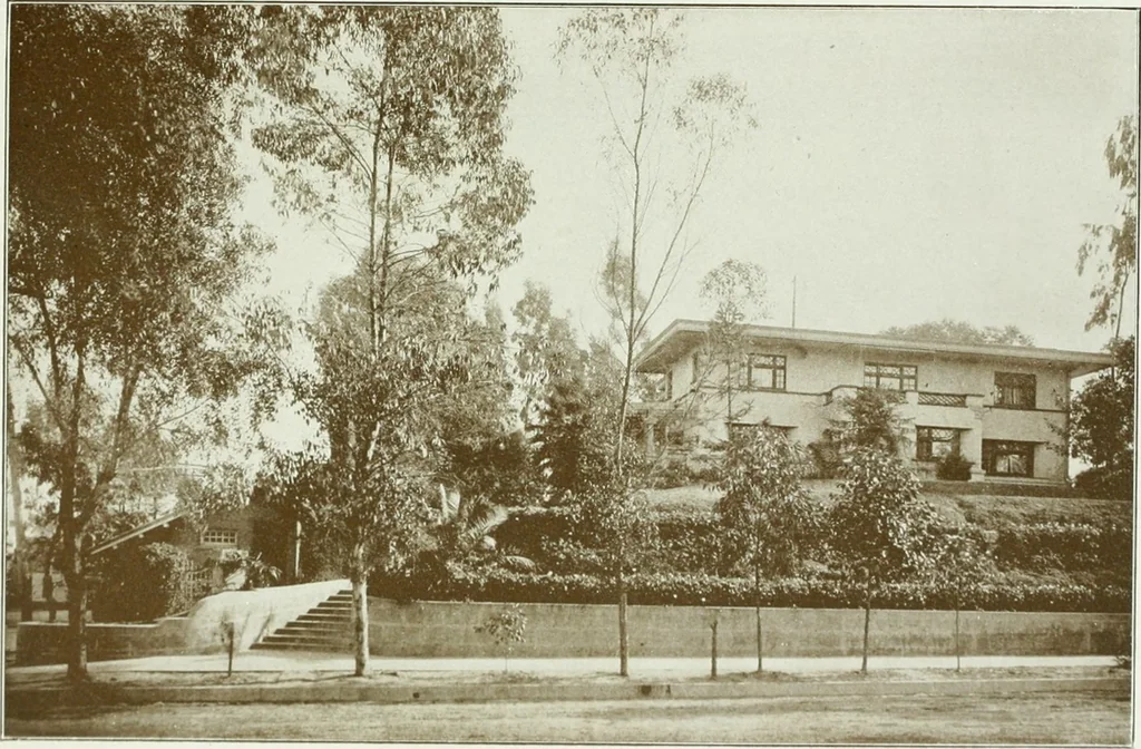 An illustration from The Architect & engineer of California and the Pacific Coast, 1905, leaf 140