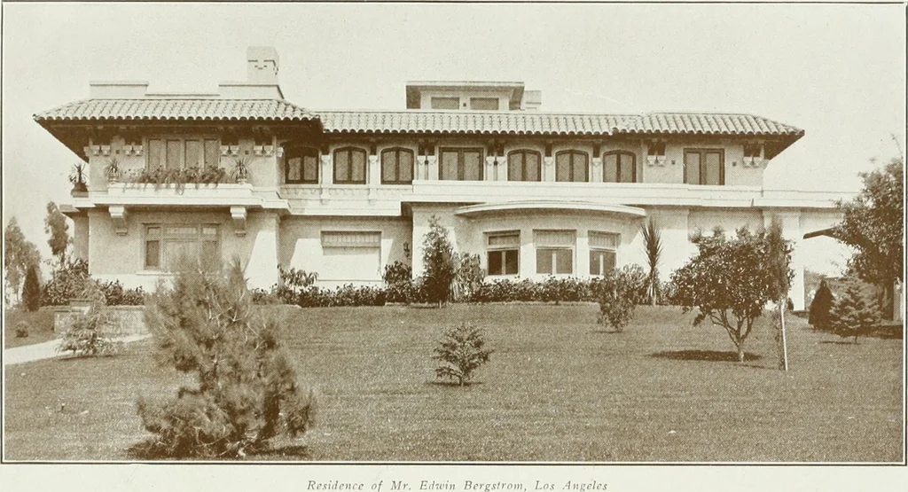 An illustration from The Architect & engineer of California and the Pacific Coast, 1905, leaf 141